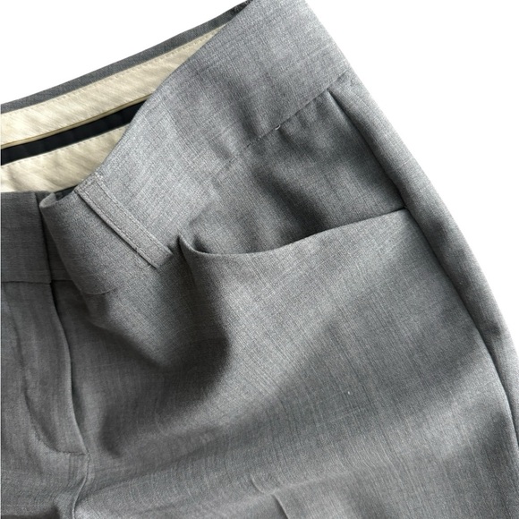 Theory Max C Gray Flared Wool Dress Pants Size 30 - Picture 3 of 10